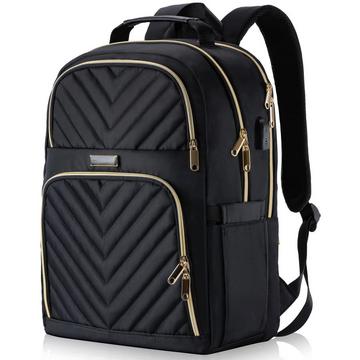 Sac à dos scolaire pour adolescent avec port de charge USB, sac à dos pour ordinateur portable Sac à dos stylé étanche pour l'école