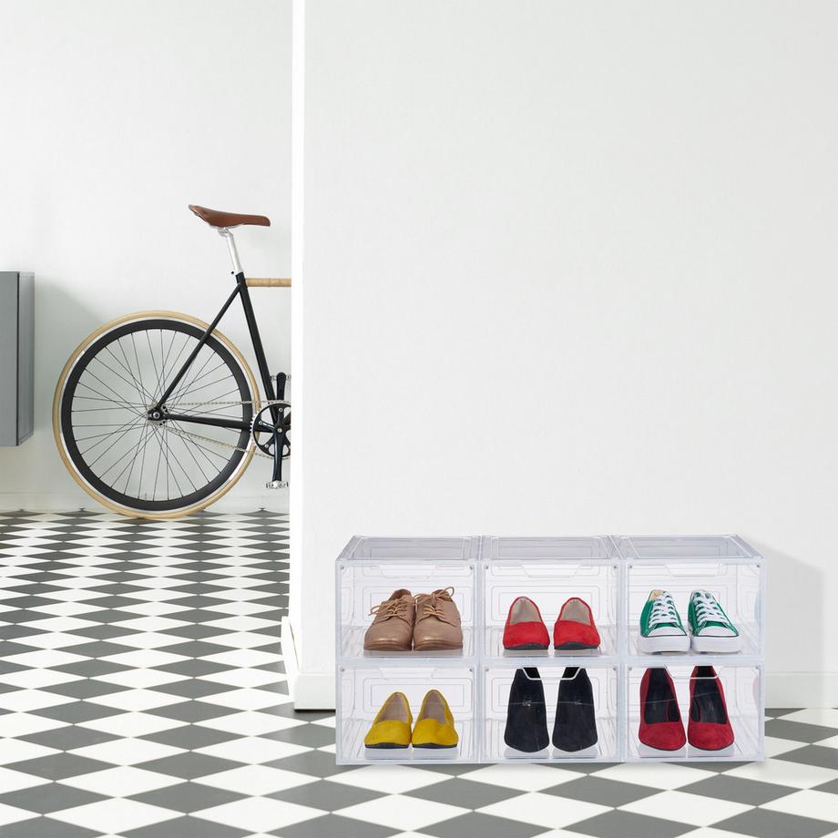 B2X 6er-Pack Schuhkartons  