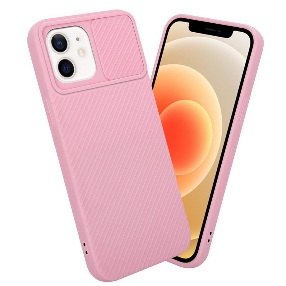 Cadorabo  Housse compatible avec Apple iPhone 12 - Coque de protection en silicone TPU flexible et avec protection pour appareil photo 