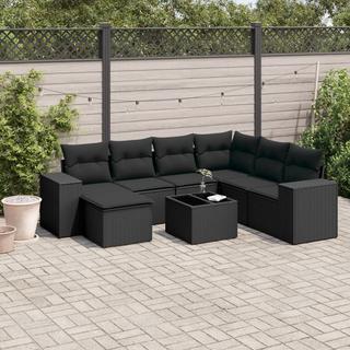 VidaXL Garten sofagarnitur poly-rattan  