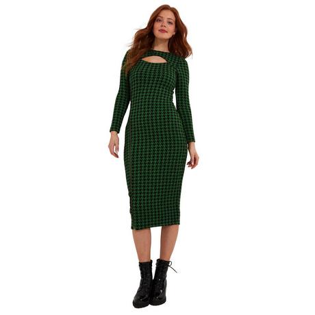 Joe Browns  PETITE Jacquard-Bodycon-Kleid mit Reißverschluss vorne 