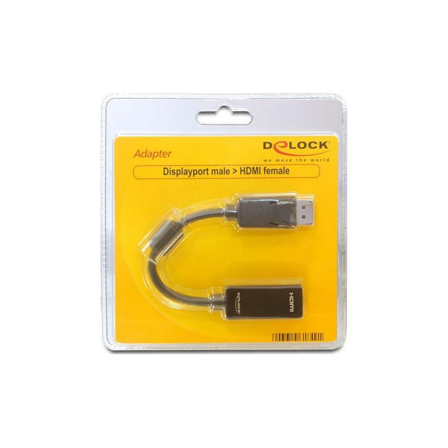DeLock  Adaptateur  DisplayPort - HDMI 