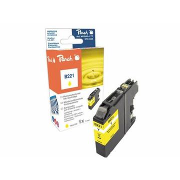 Encre Brother LC-221Y Yellow