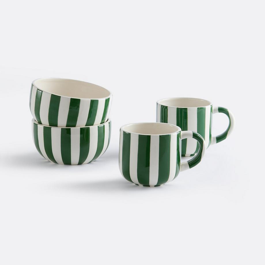 La Redoute Intérieurs Set aus 2 Keramikschalen  