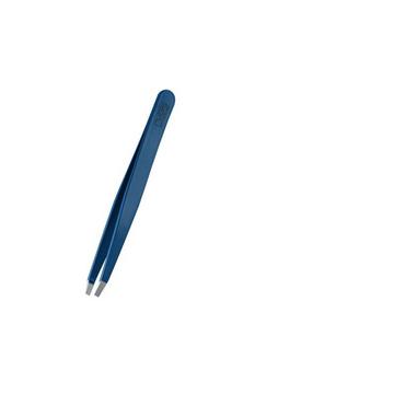 Pinzette gerade, blau, Inox