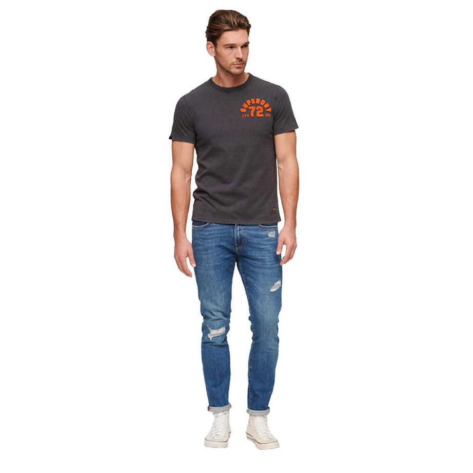 Superdry T-shirt Vintage Athletic Chest Maniche Corte  