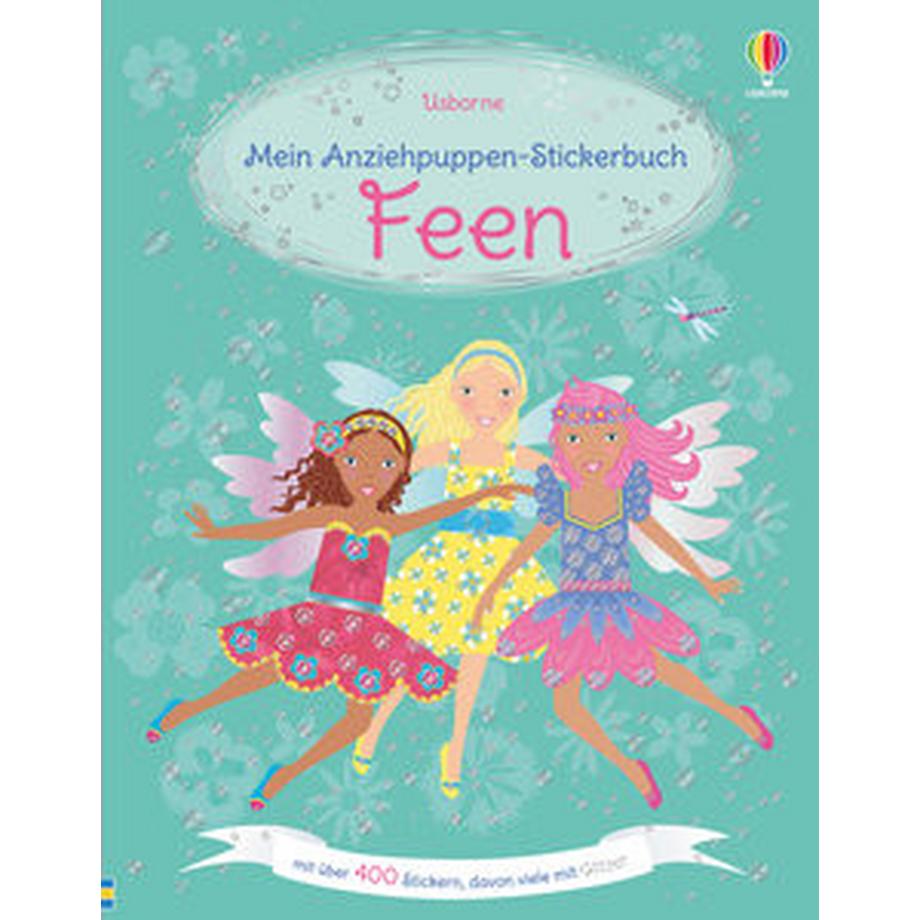 Usborne  Mein Anziehpuppen-Stickerbuch: Feen 