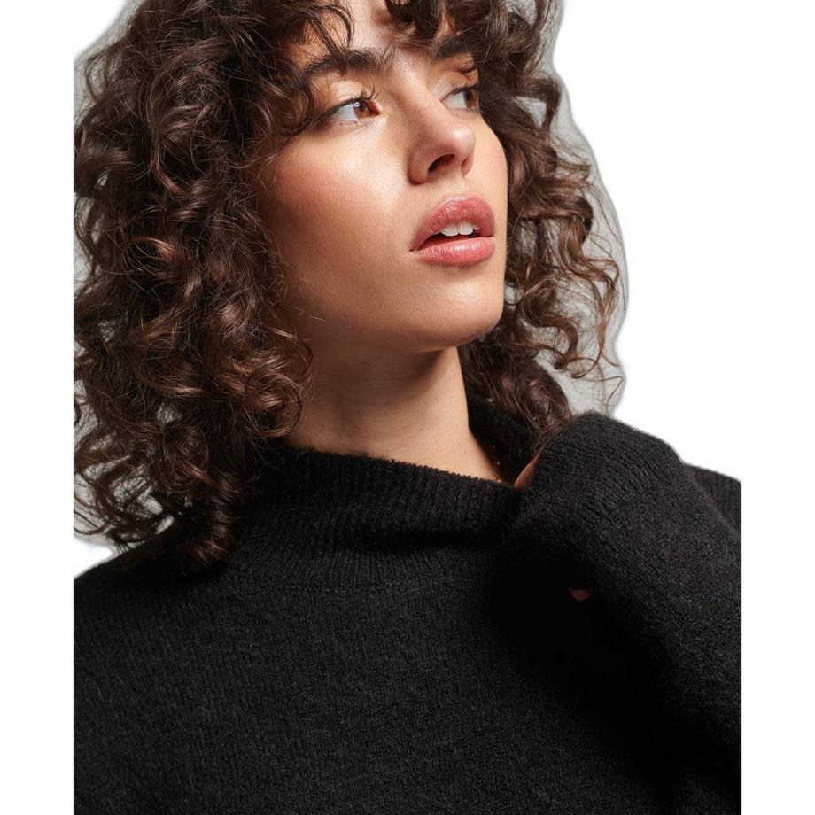 Superdry Vintage Essential Maglione Collo a Camino  