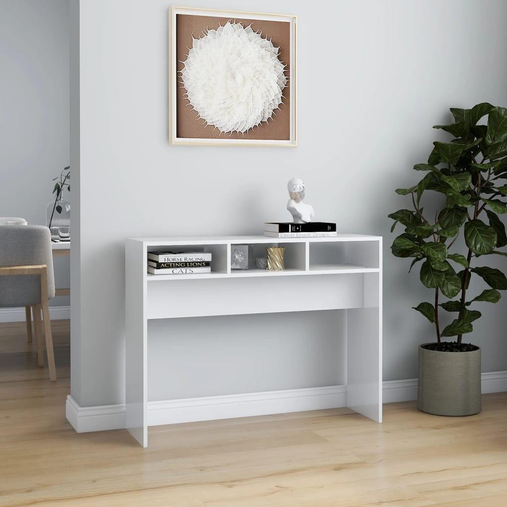 VidaXL Table console bois d'ingénierie  