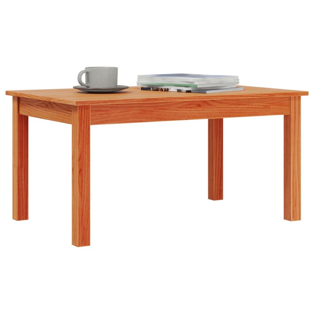 VidaXL Table basse bois de pin  