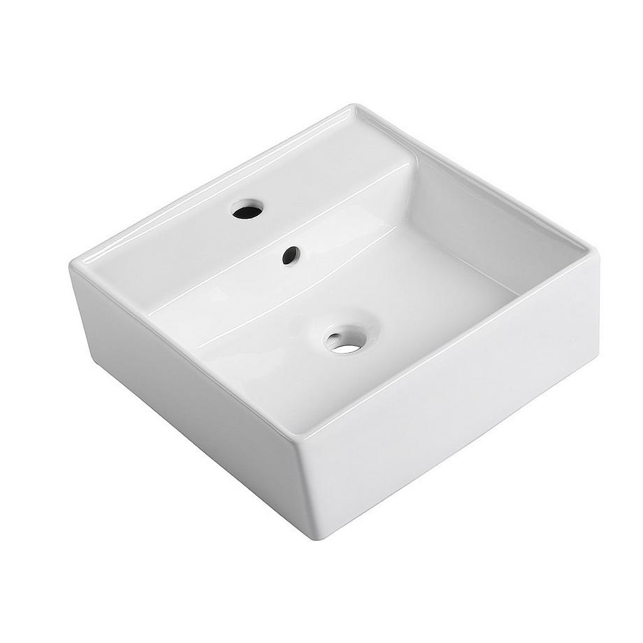 Vente-unique Mobile bagno con lavabo doppio 120 cm in Teak - BOBOTSARI  