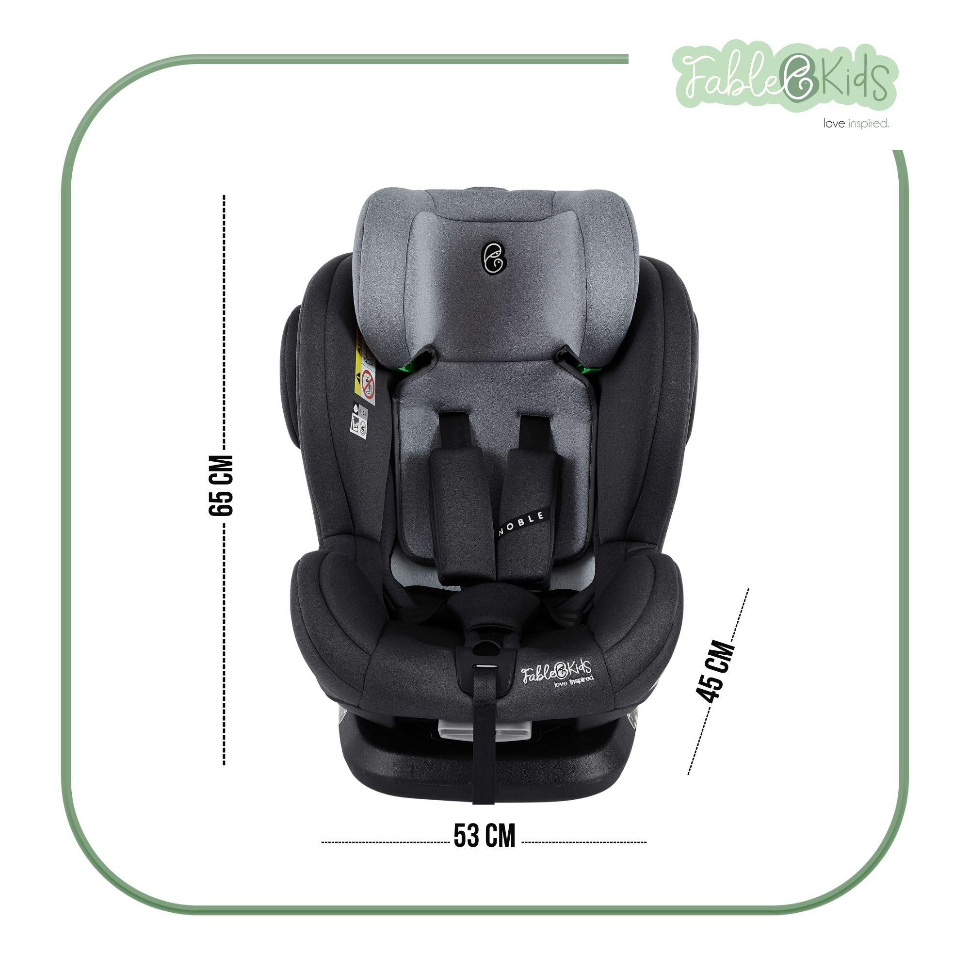 FableKids  Seggiolino auto per bambini Ruotabile a 360° Isofix 