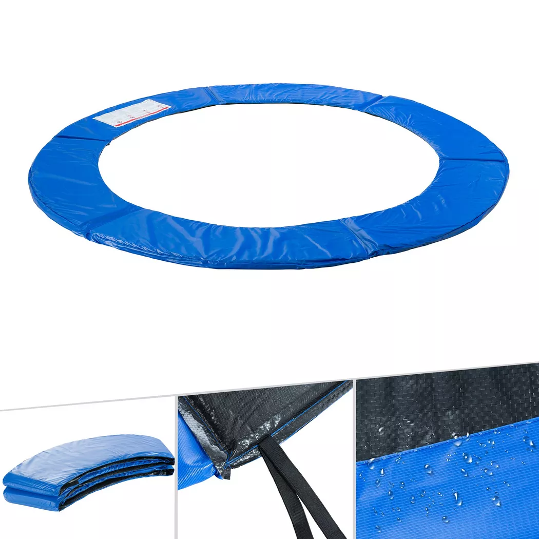Arebos - Randabdeckung Trampolin Randschutz Umrandung, 396CM, Blau