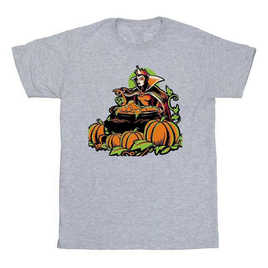 Tshirt Halloween motif La Reine Grimhilde motiftyle Villains