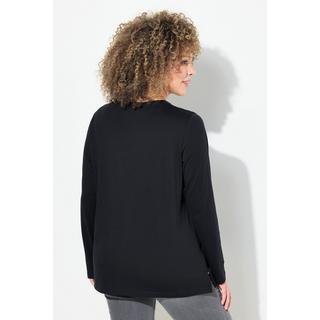 Ulla Popken Natalizio Classic Girocollo Maniche Lunghe Maglia  