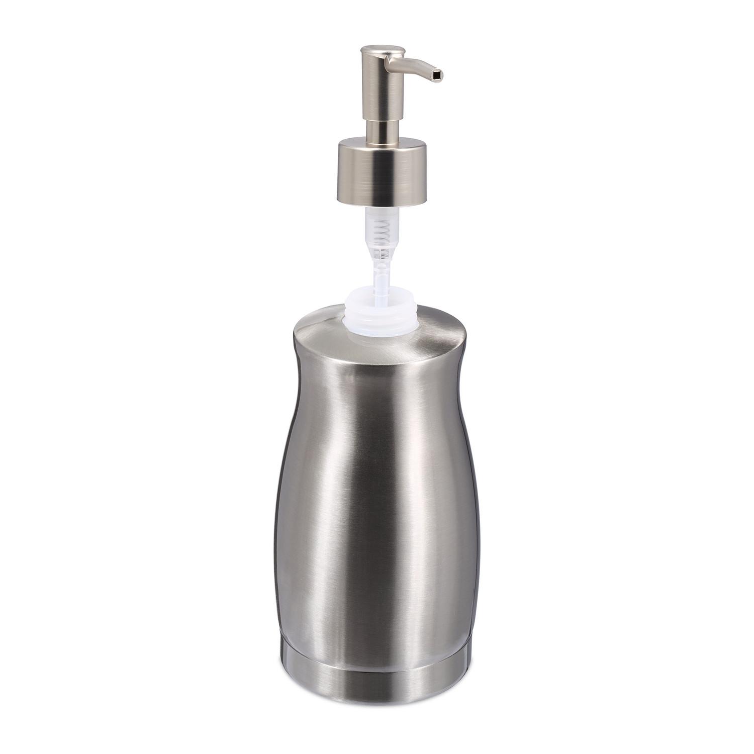 Northix Seifenpumpe aus Edelstahl 400 ml  