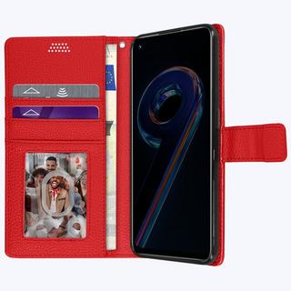 Avizar  Étui Realme 9 4G et 9 Pro Plus Rouge 