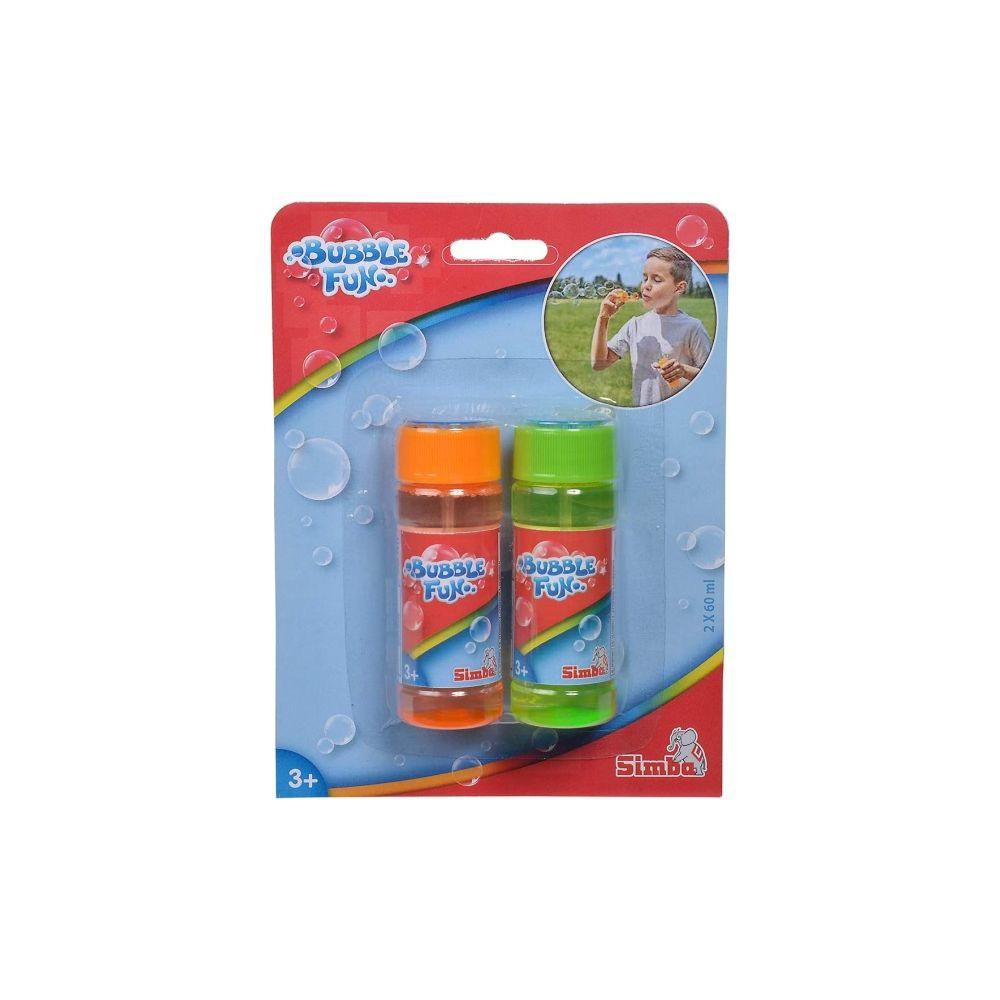 Simba  Bubble Fun Seifenblasen (2x60ml) 