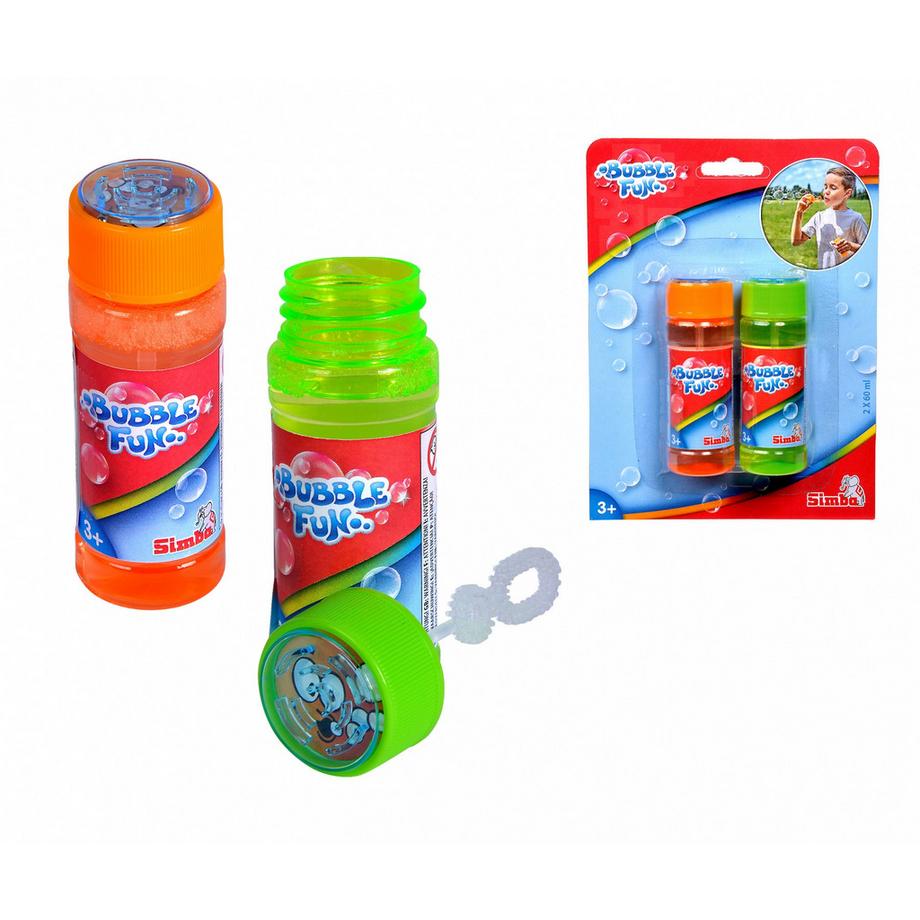 Simba  Bubble Fun Seifenblasen (2x60ml) 