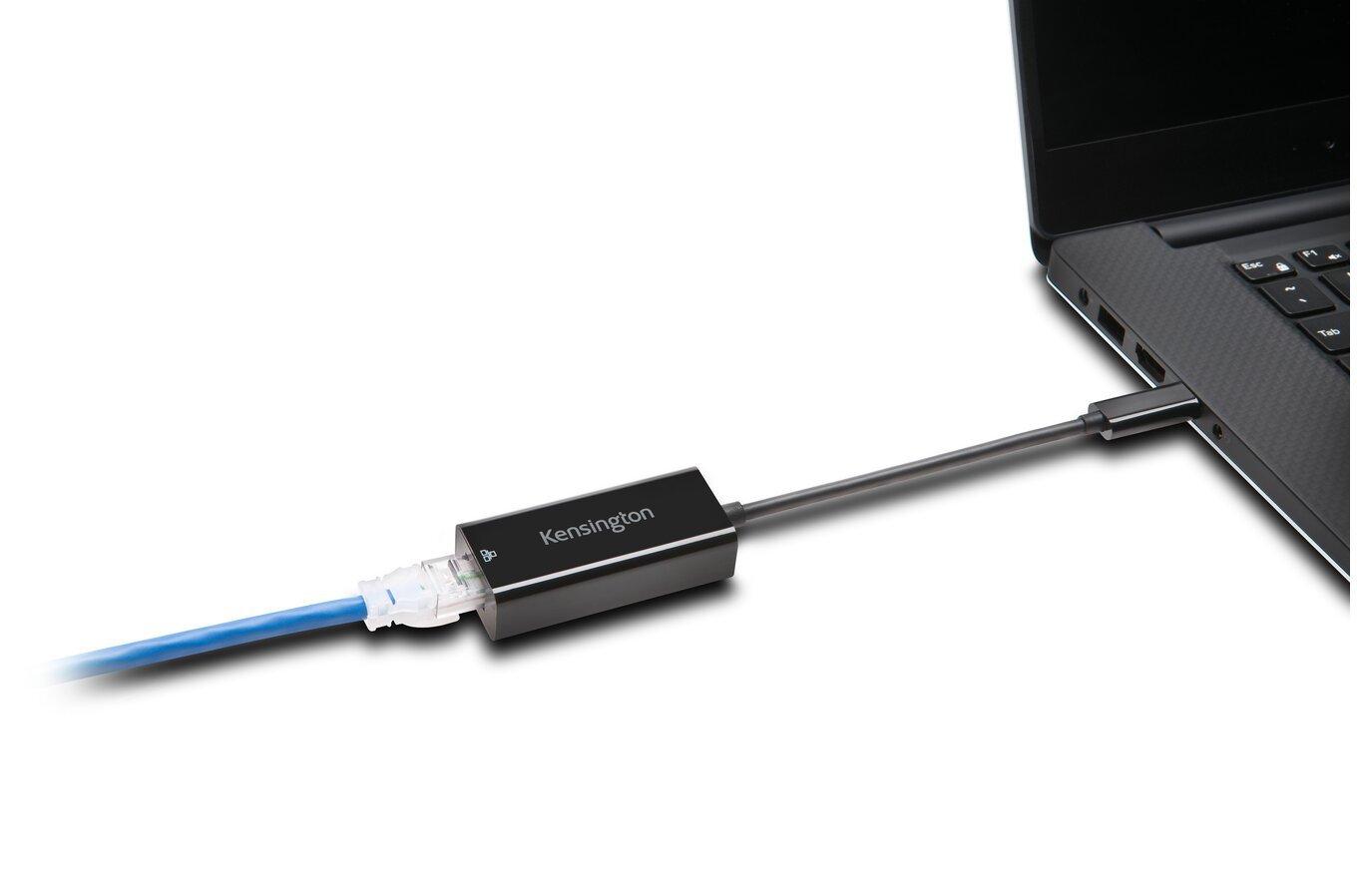 Kensington  CA1100E: Adattatore da USB-C a Ethernet 