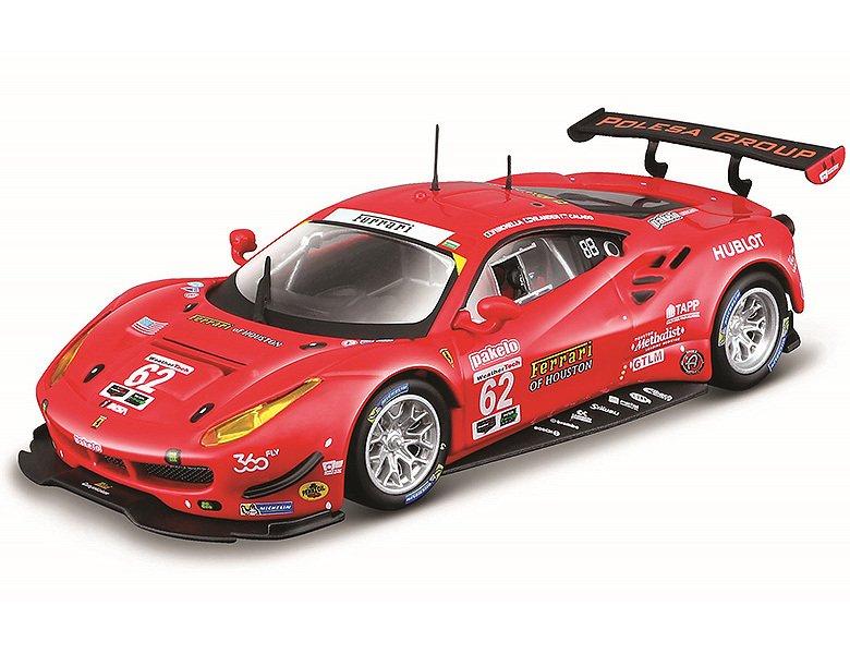 bburago  1:43 Ferrari 488 GTE 2017 Rot (1:43) 