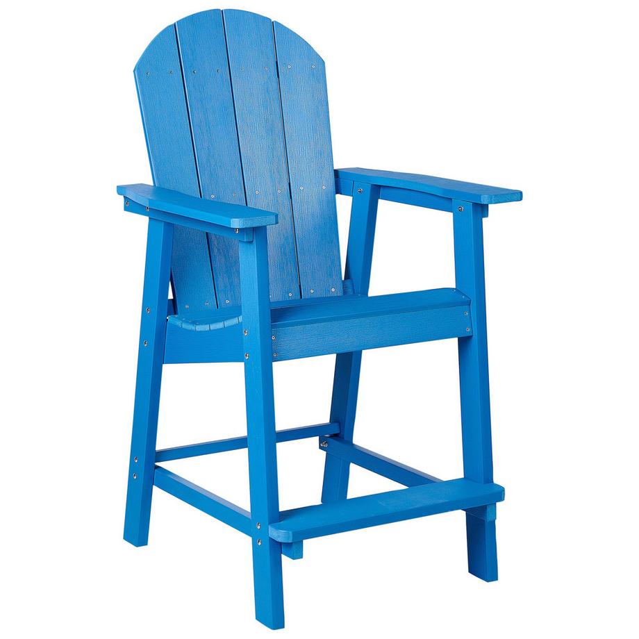 Chaise de bar de jardin en Bois synthétique  ADIRONDACK