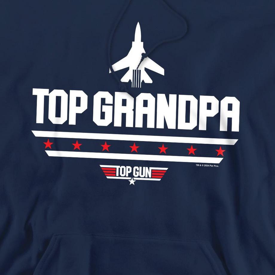 Top Gun Top Grandpa Kapuzenpullover  