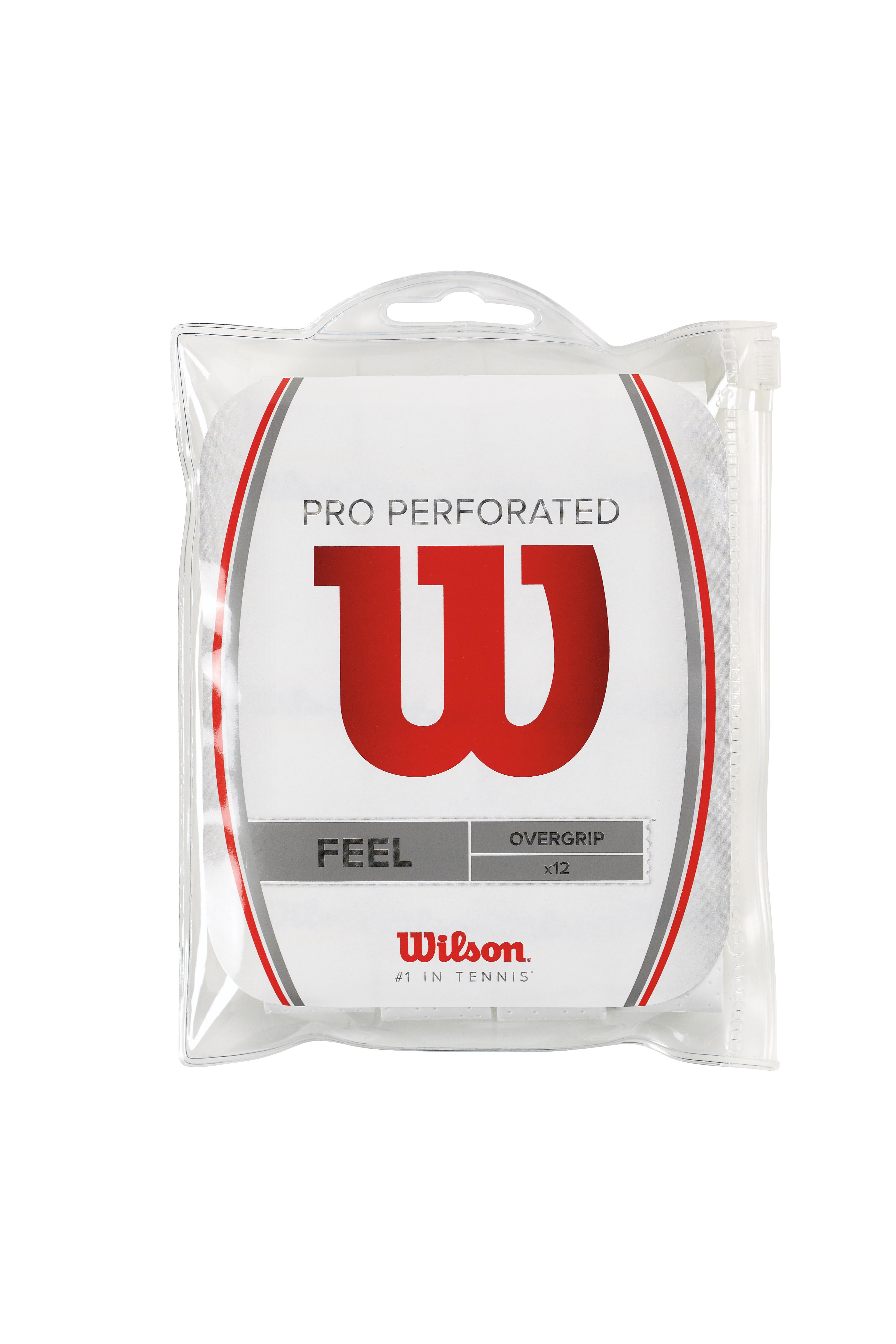 Wilson  Pro Overgrip Perforé Pack de 12 