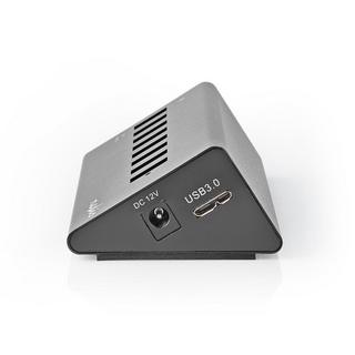 Nedis  Hub USB | USB Micro-B femelle | USB-A femelle | 8-Port(s) | QC3.0 / USB 3.2 Gen 1 | Adaptateur d'alimentation / USB Power | 5 Gbps | 8x USB 