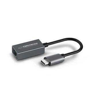 ESPERANZA  Adaptateur réseau - RJ45 vers USB Type C 