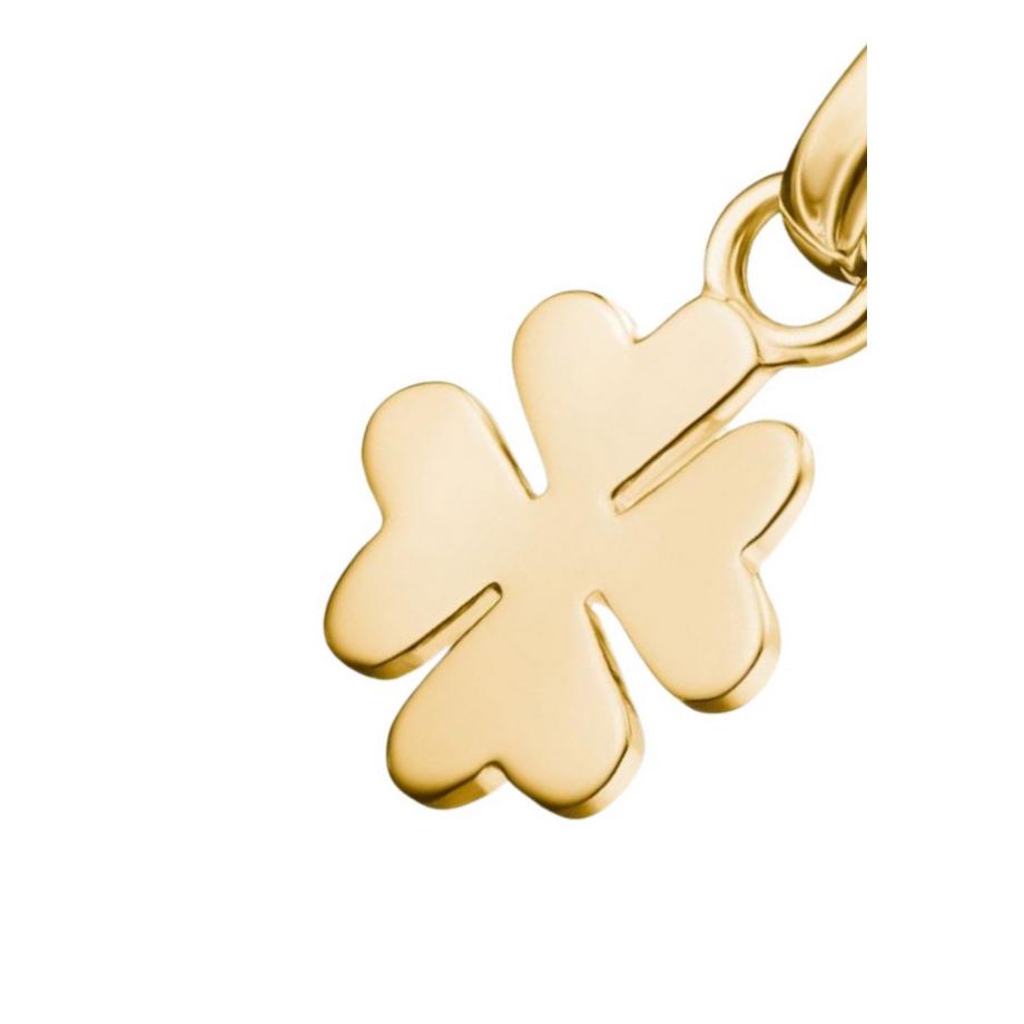 Thomas Sabo  Pendentif Charm Trèfle À Quatre Feuilles Connect Doré À L’or Fin 