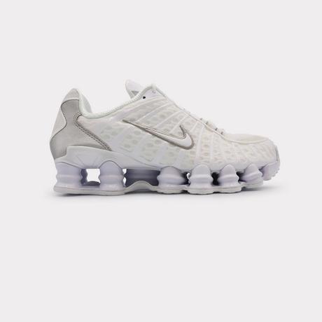 NIKE  Shox TL - White Metallic Silver 