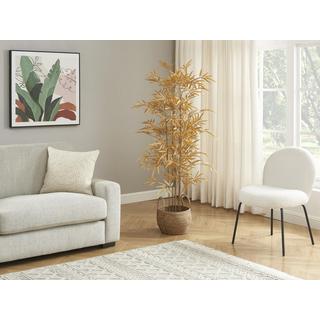 Vente-unique Arbre artificiel bambou - H.165 cm - Doré - BAMBOUSERAIE  