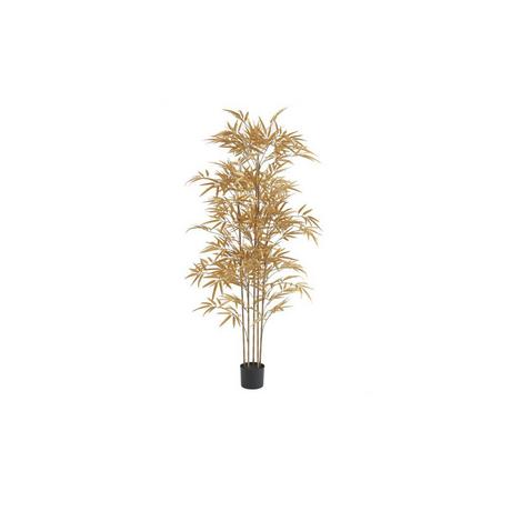 Vente-unique Arbre artificiel bambou - H.165 cm - Doré - BAMBOUSERAIE  