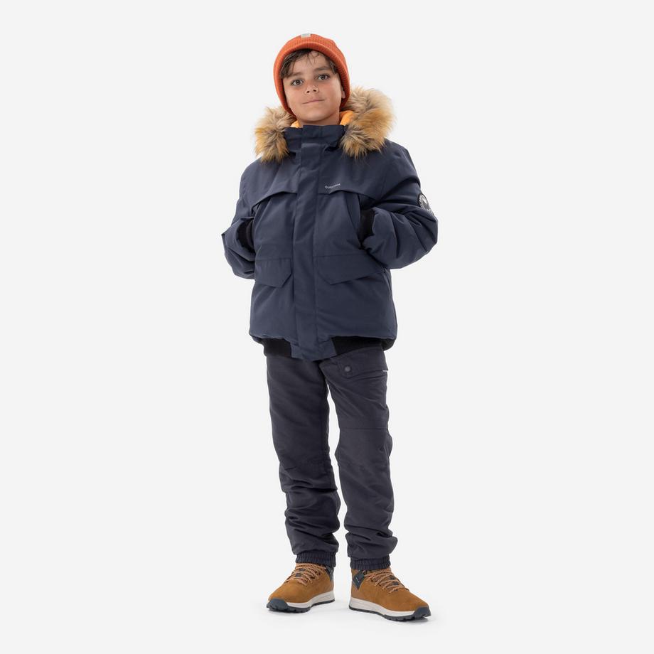 QUECHUA  Giacca bambino calda impermeabile trekking invernale 