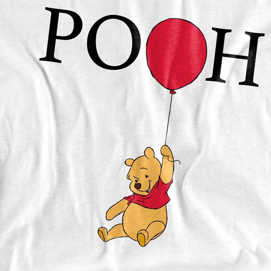 Winnie the Pooh  T-ShirtMotiftyle Ballon Flying 