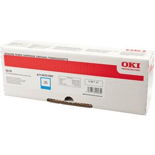 OKI  OKI Toner cyan 44315307 C610 6000 Seiten 