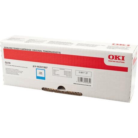 OKI  OKI Toner cyan 44315307 C610 6000 Seiten 