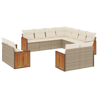 VidaXL Garten sofagarnitur poly-rattan  