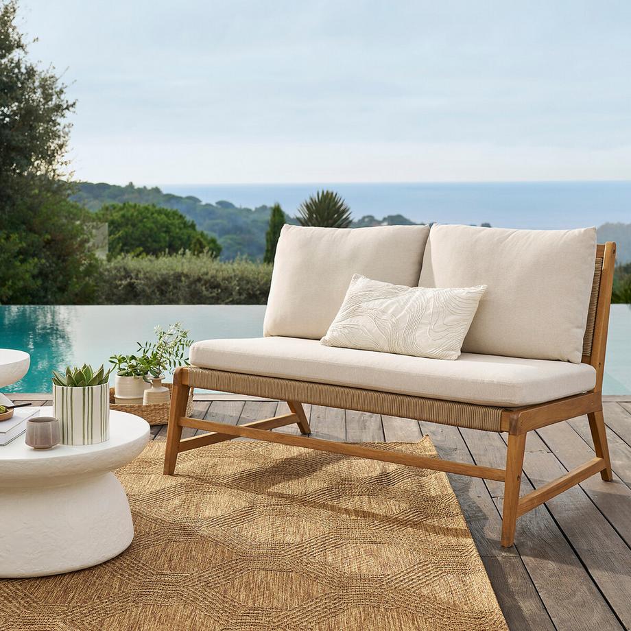 La Redoute Intérieurs 2-Sitzer-Gartensofa Natou  