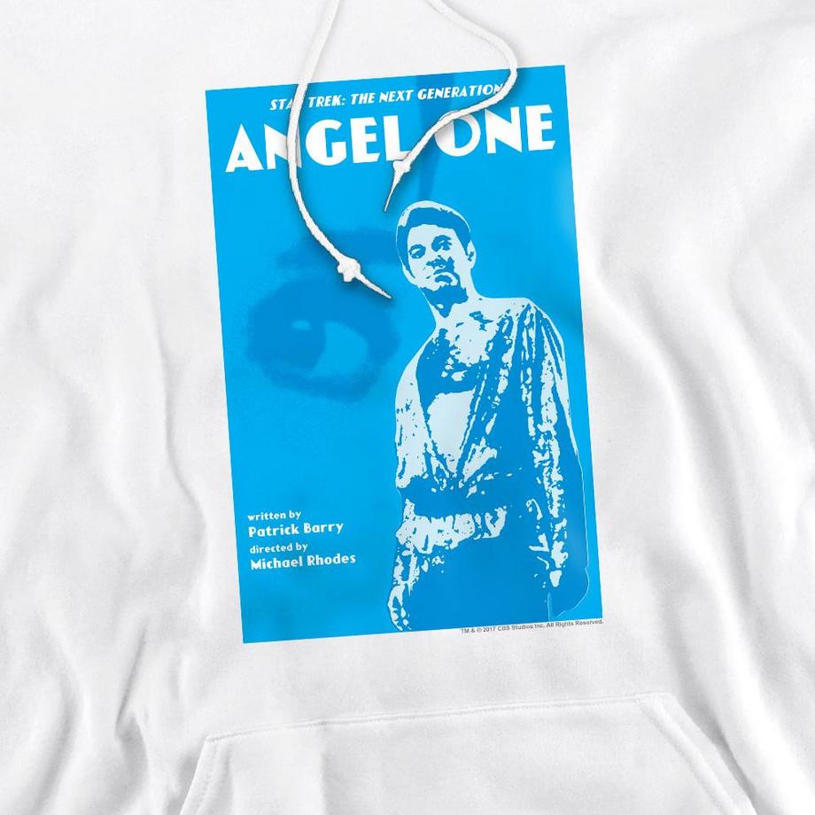 Star Trek The Next Generation Season 1 Episode 14 Felpa con cappuccio  