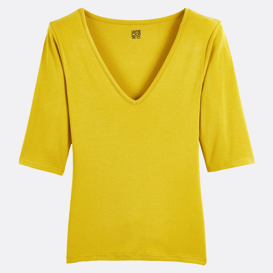 La Redoute Collections T-shirt col V  