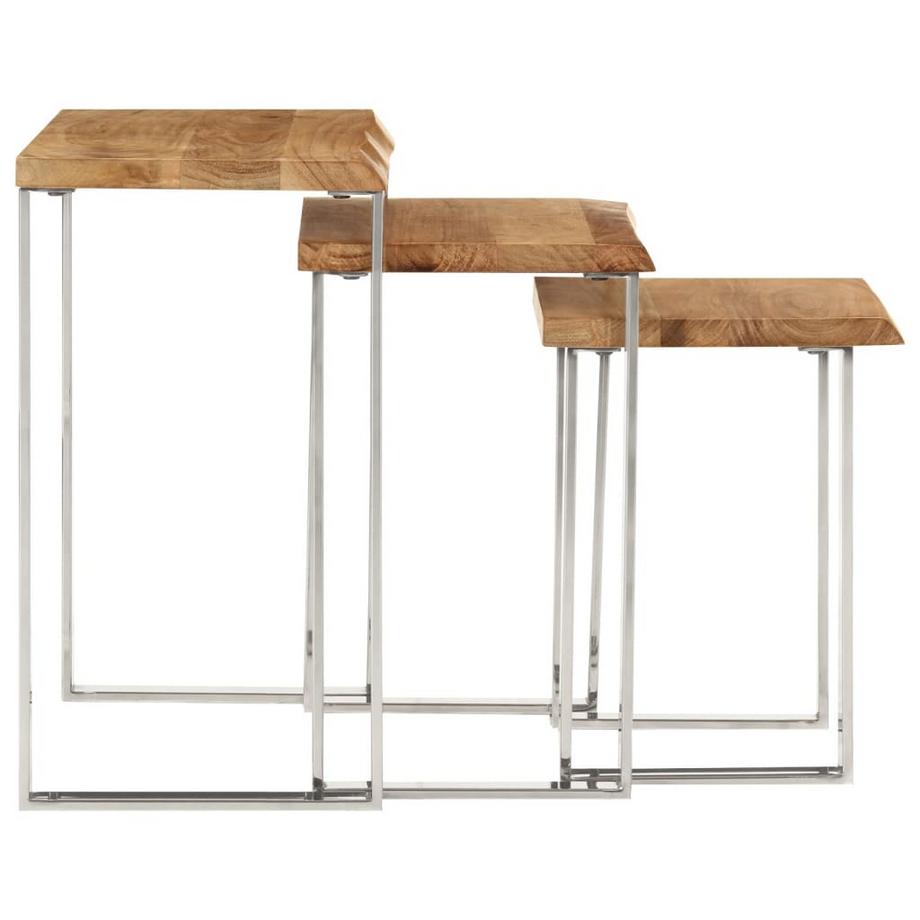 VidaXL  Satztisch holz 