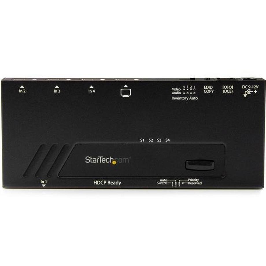 STARTECH.COM  StarTech.com VS421HD4KA conmutador de vídeo HDMI 