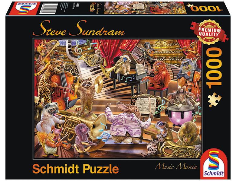 Schmidt Spiele  Schmidt Music Mania, 1000 Stück 
