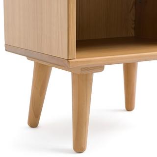 La Redoute Intérieurs Nachttisch im Vintage-Stil aus massiver Kiefer  