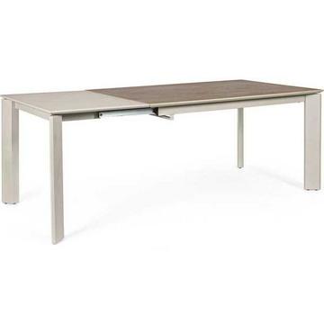 Table extensible Briva taupe 140-200x90