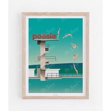 Bains des Pâquis - Poésie - Poster