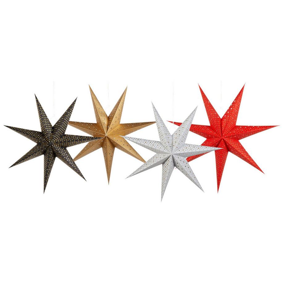 Set di 4 decorazioni da appendere en Carta  KAMET