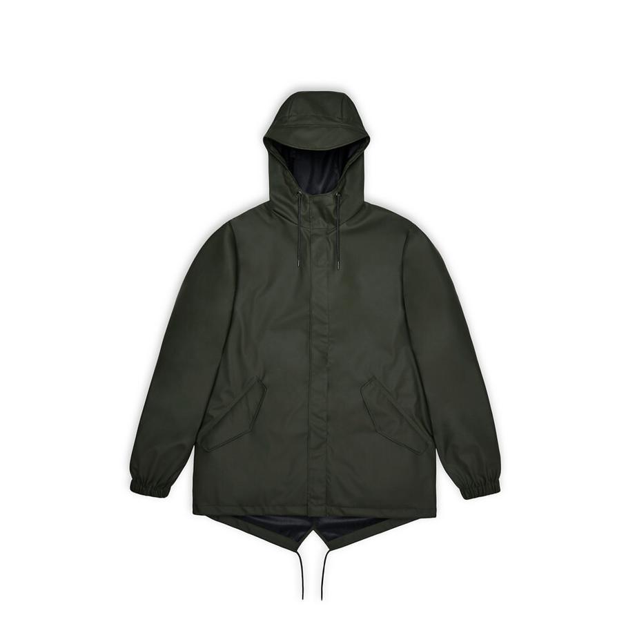 RAINS Fishtail Imperméable à Capuche  